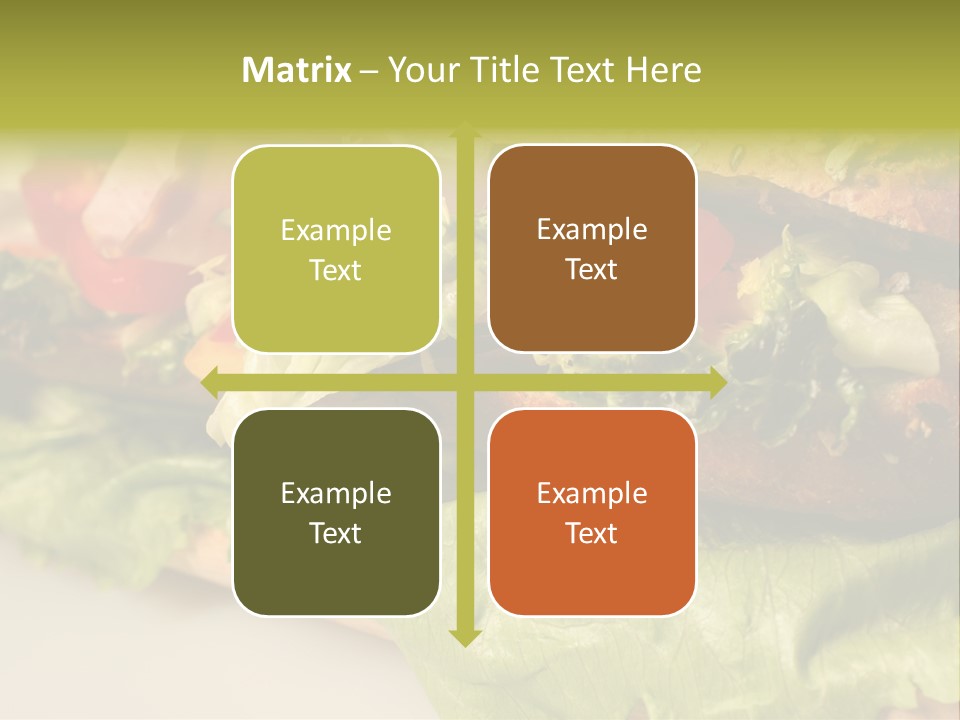 Diet Healthy Snack PowerPoint Template