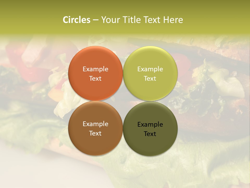 Diet Healthy Snack PowerPoint Template