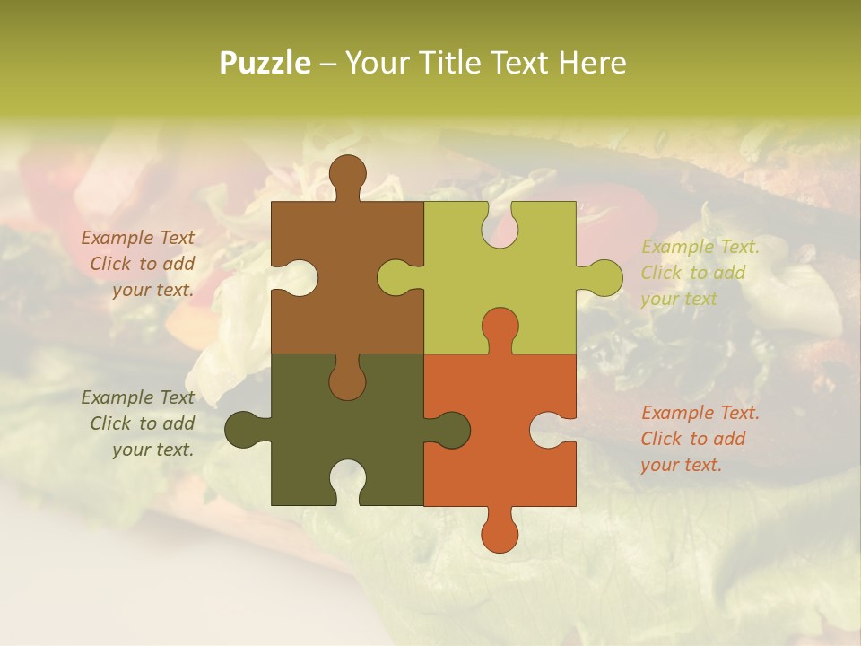 Diet Healthy Snack PowerPoint Template