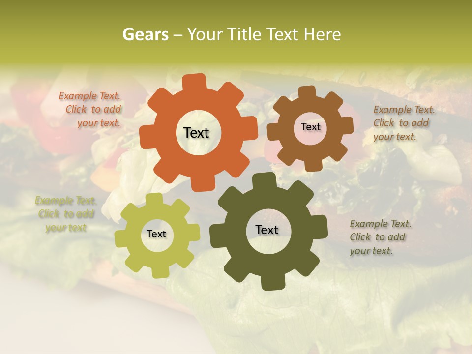 Diet Healthy Snack PowerPoint Template