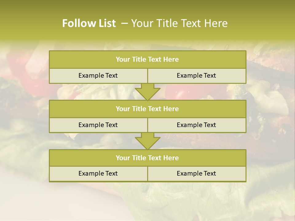 Diet Healthy Snack PowerPoint Template