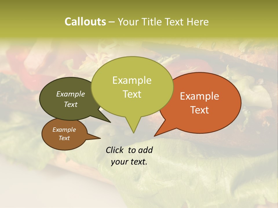 Diet Healthy Snack PowerPoint Template