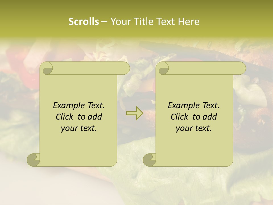 Diet Healthy Snack PowerPoint Template