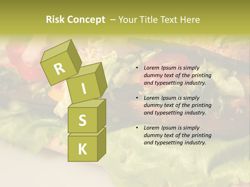 Diet Healthy Snack PowerPoint Template