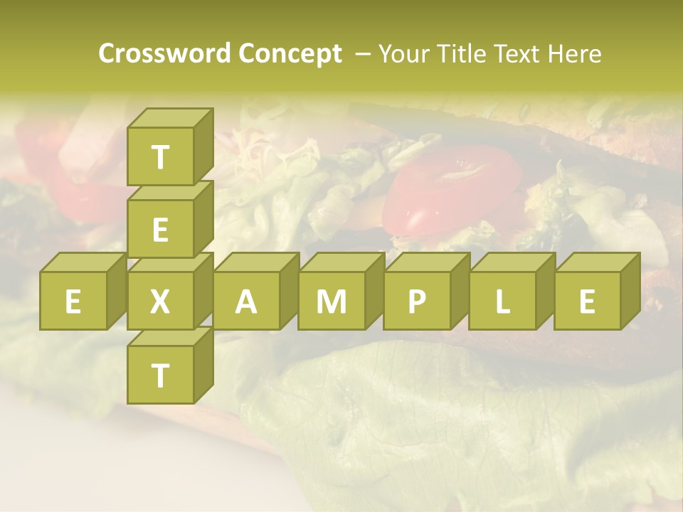 Diet Healthy Snack PowerPoint Template