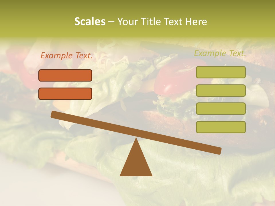 Diet Healthy Snack PowerPoint Template