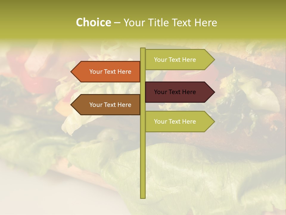 Diet Healthy Snack PowerPoint Template