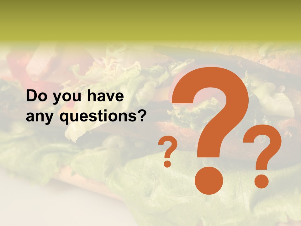 Diet Healthy Snack PowerPoint Template