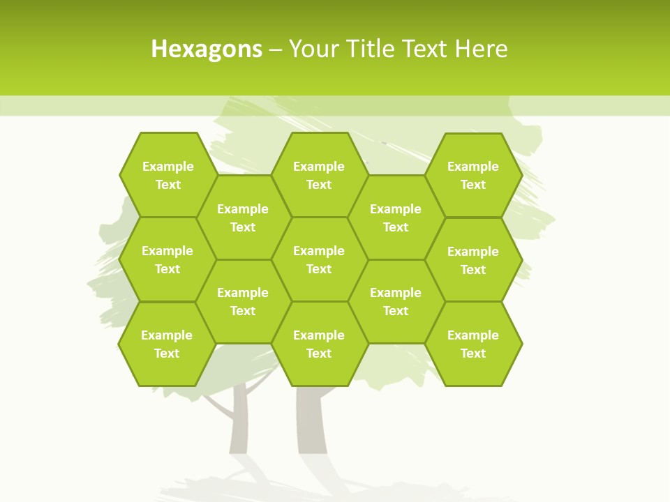 Illustration Branch Symbol PowerPoint Template