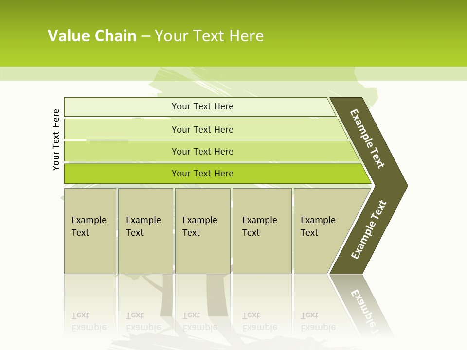 Illustration Branch Symbol PowerPoint Template