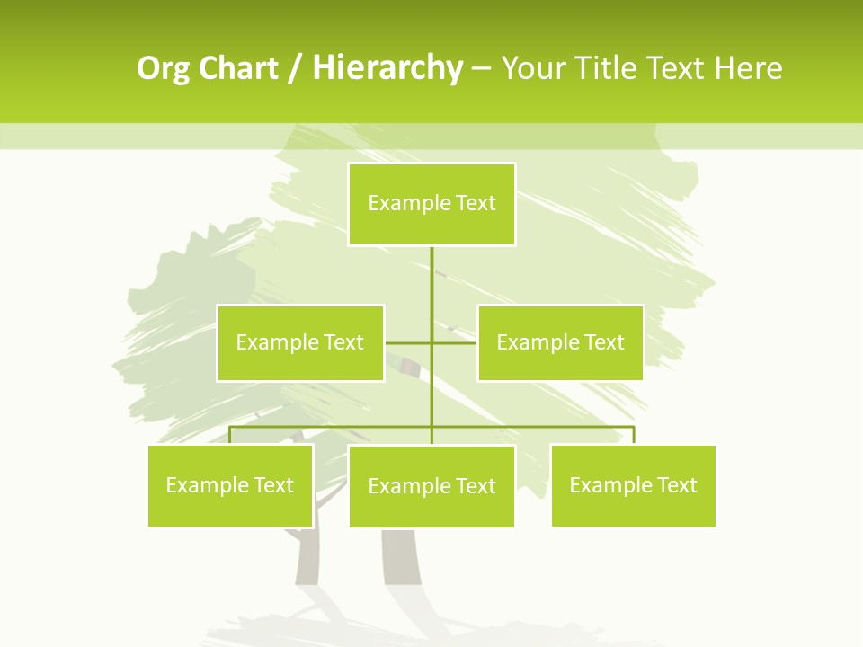 Illustration Branch Symbol PowerPoint Template