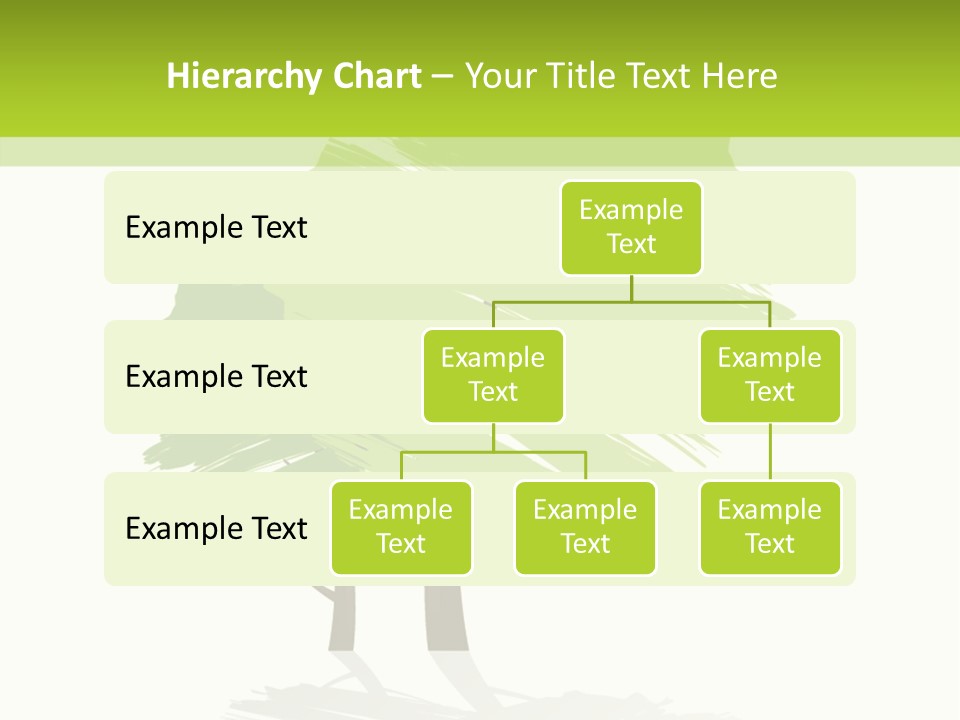 Illustration Branch Symbol PowerPoint Template