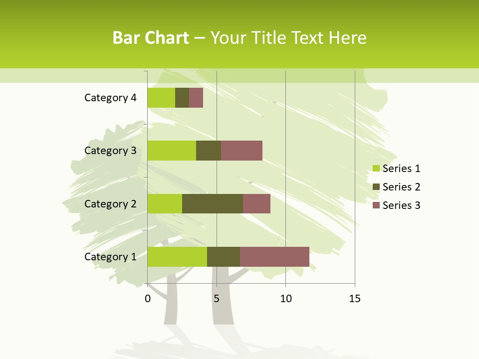 Illustration Branch Symbol PowerPoint Template