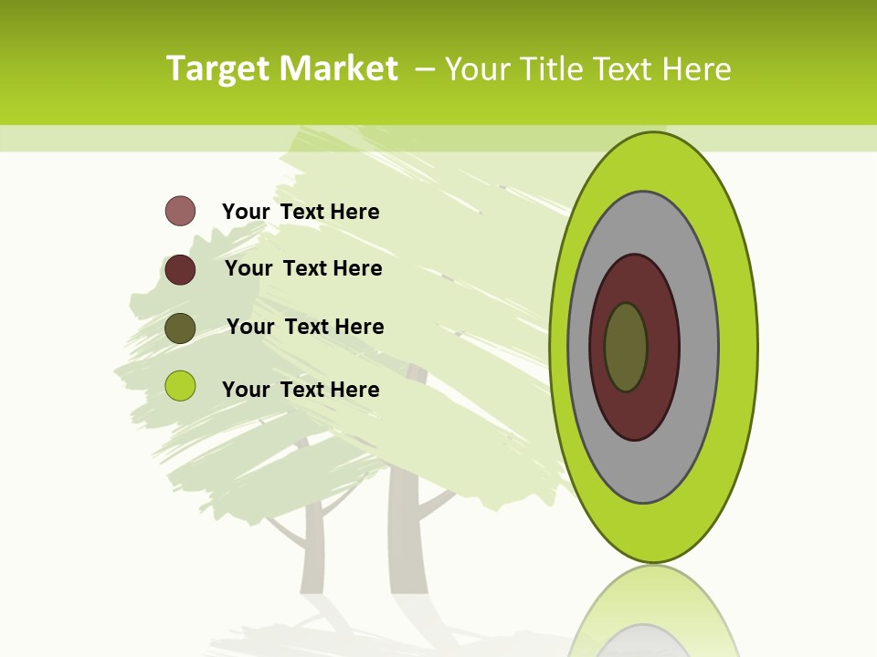 Illustration Branch Symbol PowerPoint Template