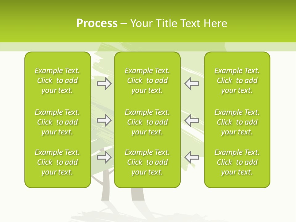 Illustration Branch Symbol PowerPoint Template