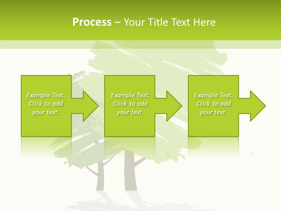 Illustration Branch Symbol PowerPoint Template