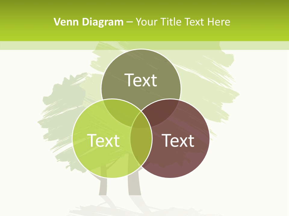 Illustration Branch Symbol PowerPoint Template