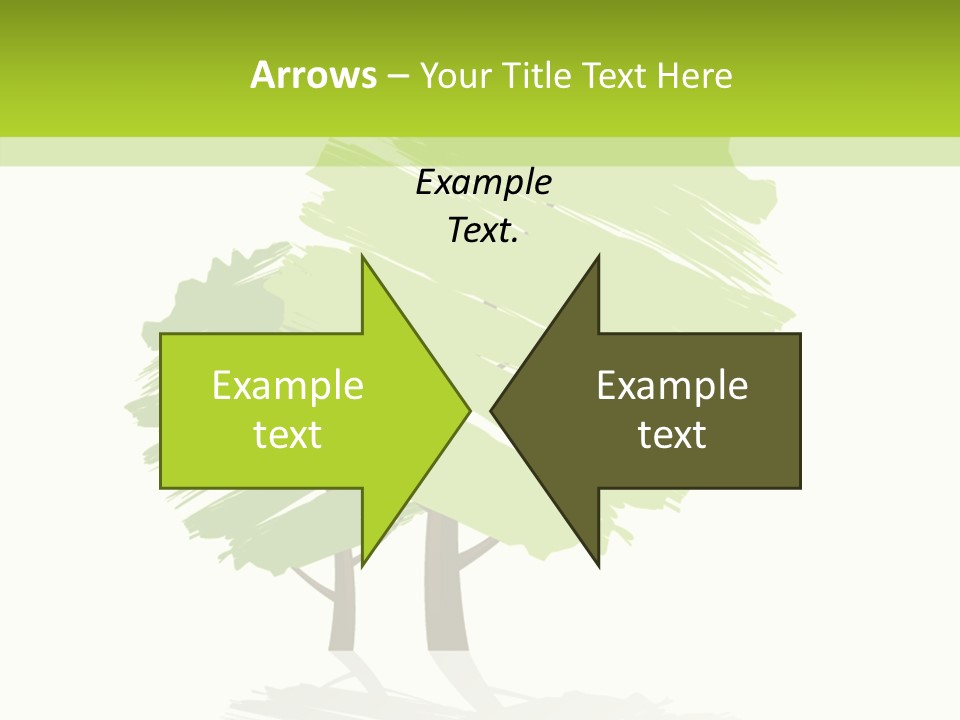 Illustration Branch Symbol PowerPoint Template
