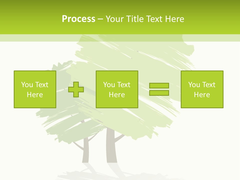 Illustration Branch Symbol PowerPoint Template