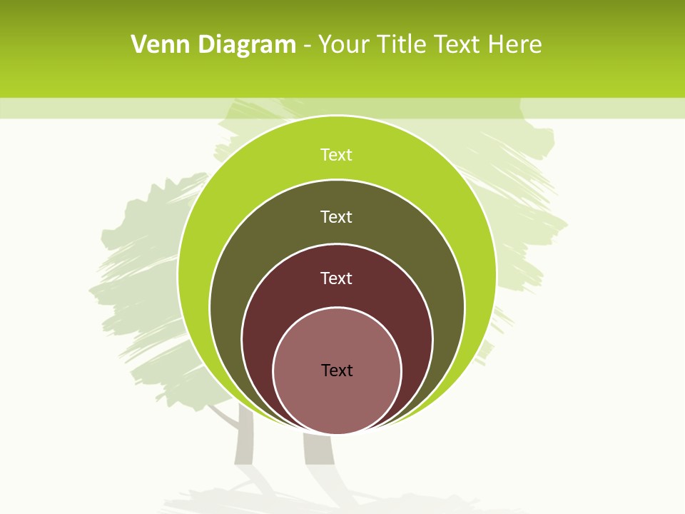 Illustration Branch Symbol PowerPoint Template
