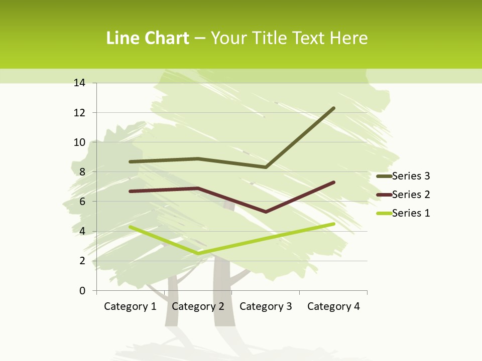 Illustration Branch Symbol PowerPoint Template