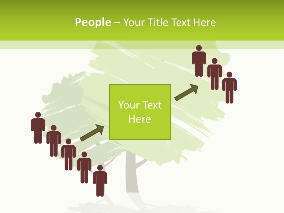 Illustration Branch Symbol PowerPoint Template