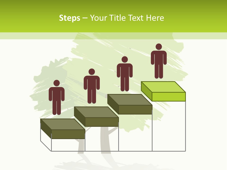 Illustration Branch Symbol PowerPoint Template