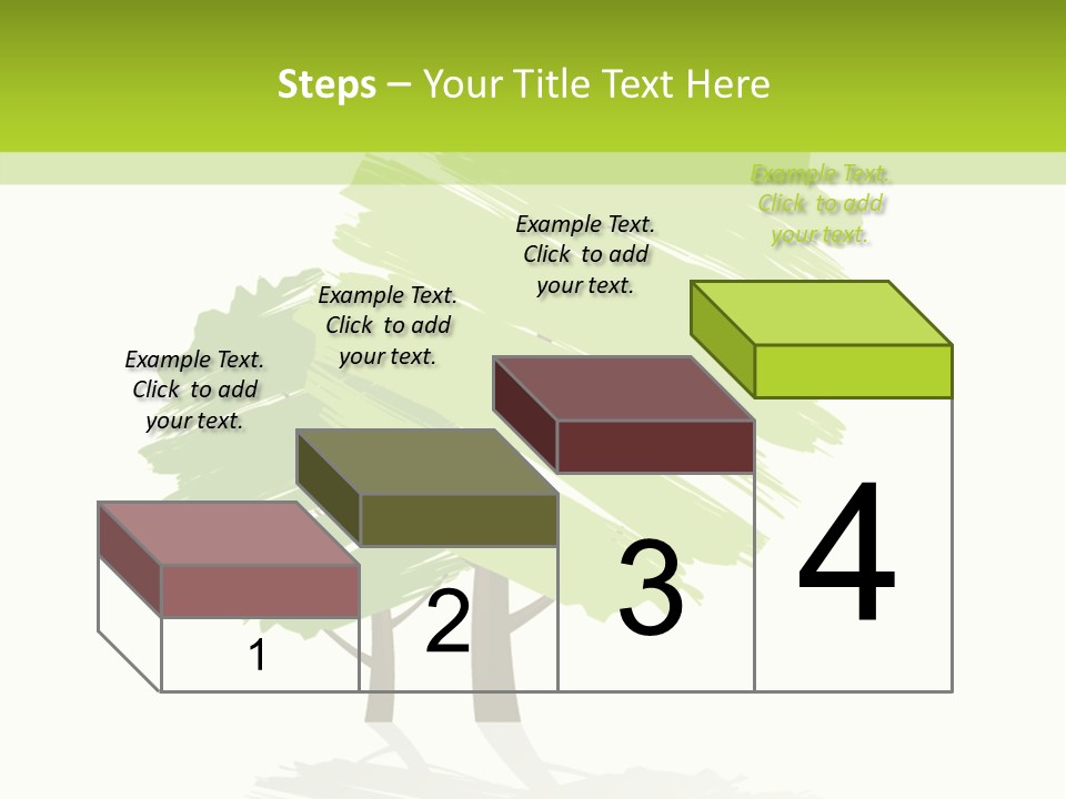 Illustration Branch Symbol PowerPoint Template