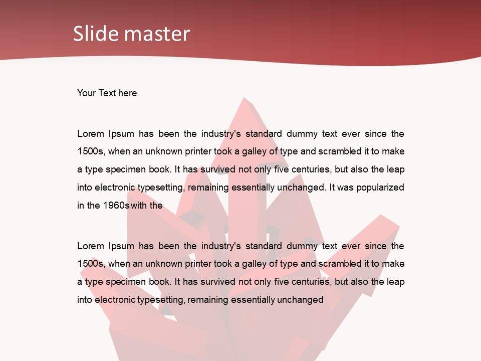 Illustration Profile Company PowerPoint Template