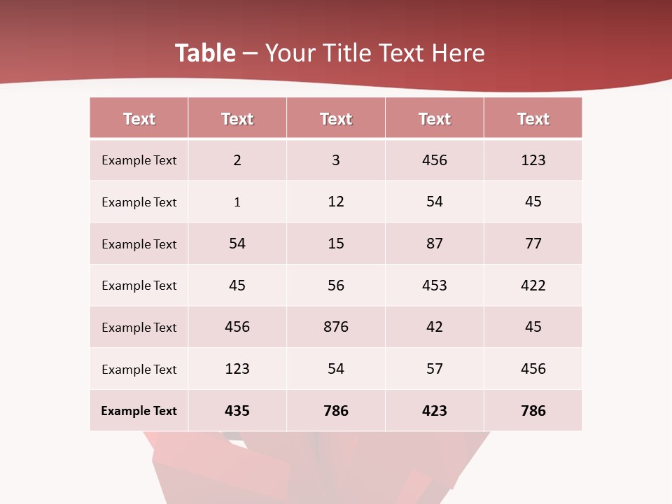 Illustration Profile Company PowerPoint Template