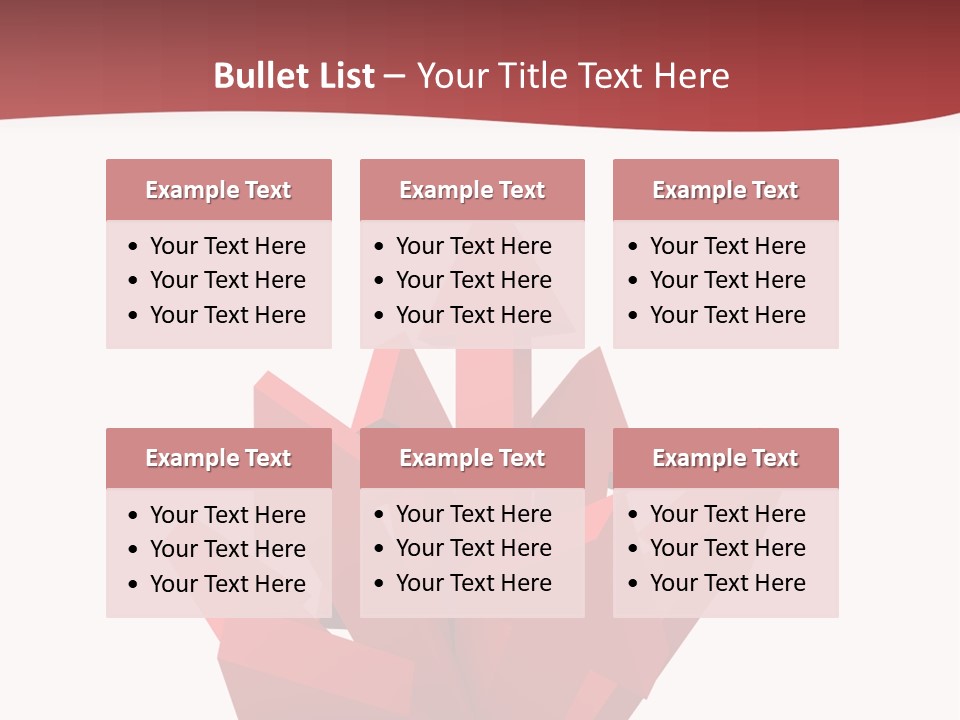 Illustration Profile Company PowerPoint Template