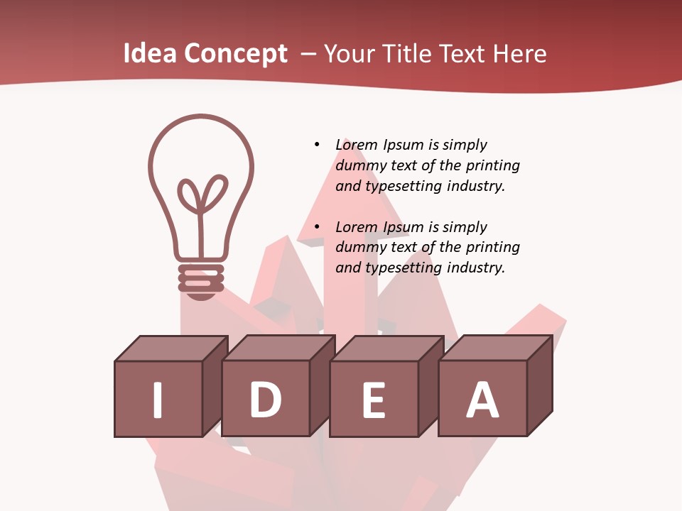 Illustration Profile Company PowerPoint Template