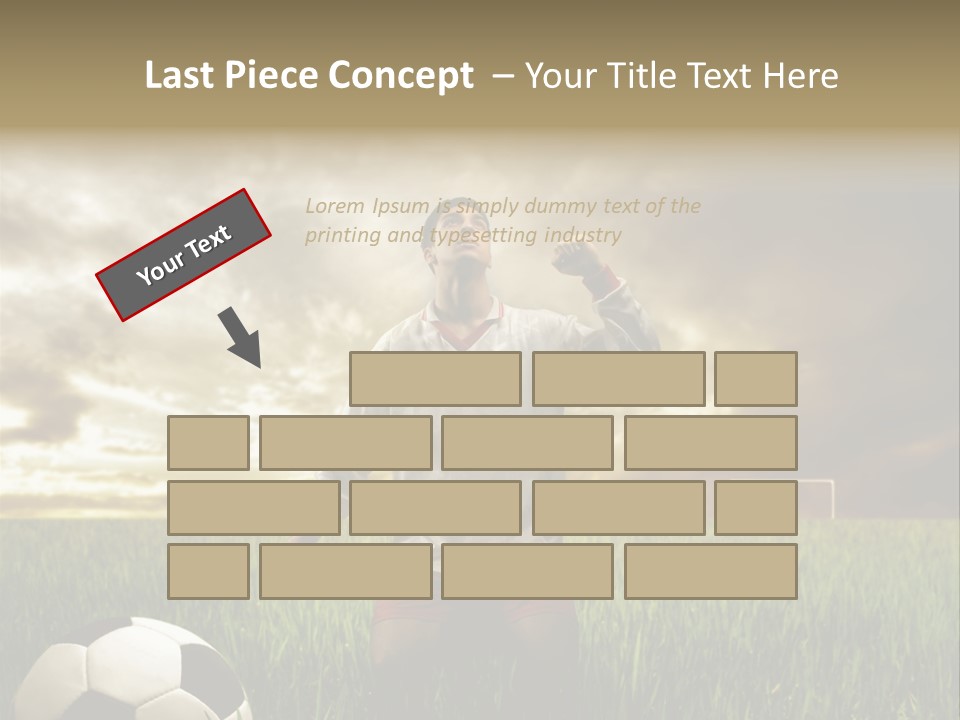 Sunset Sport Run PowerPoint Template