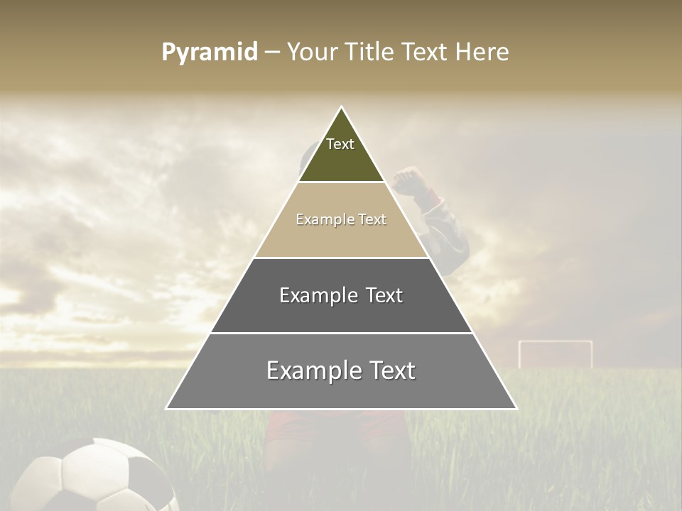 Sunset Sport Run PowerPoint Template