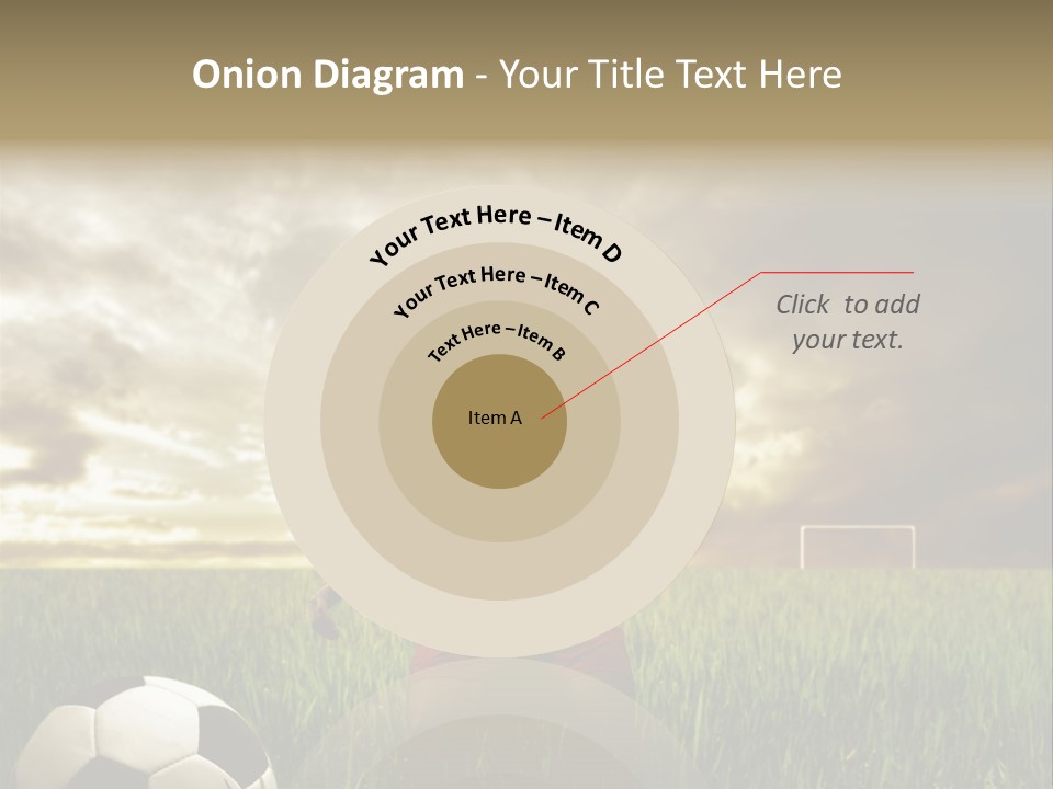 Sunset Sport Run PowerPoint Template