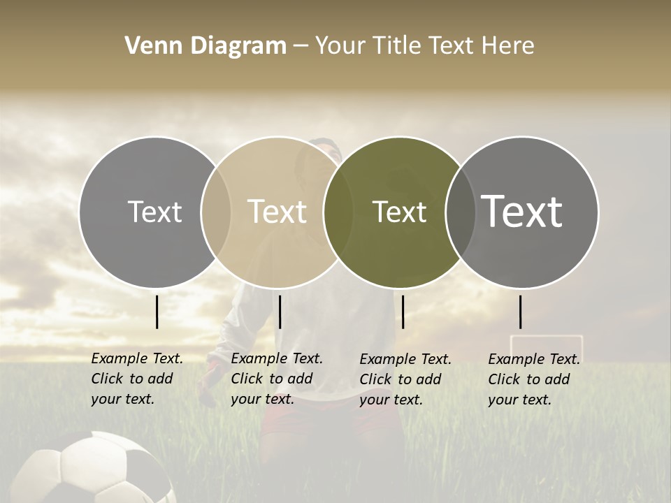 Sunset Sport Run PowerPoint Template