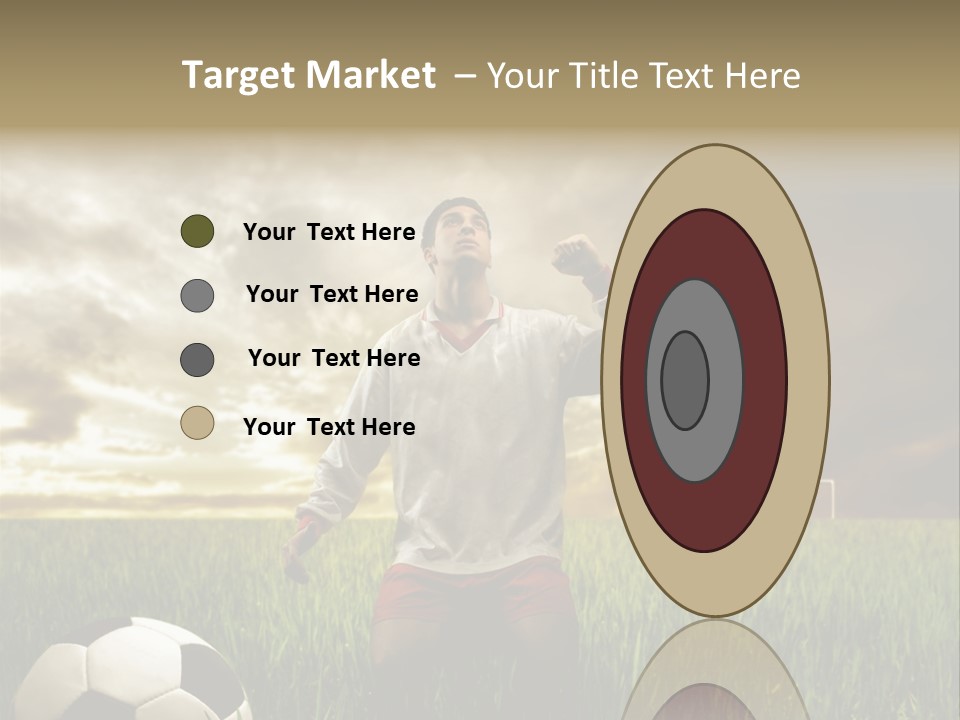 Sunset Sport Run PowerPoint Template