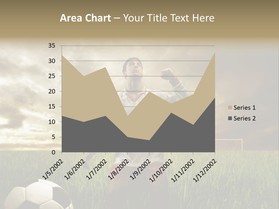 Sunset Sport Run PowerPoint Template