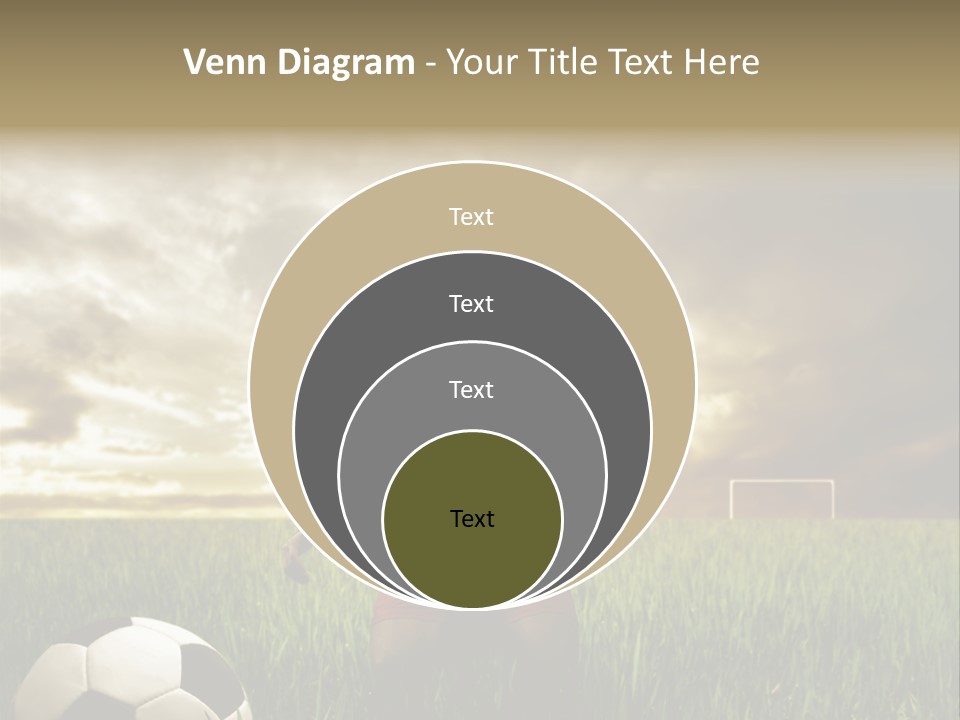 Sunset Sport Run PowerPoint Template