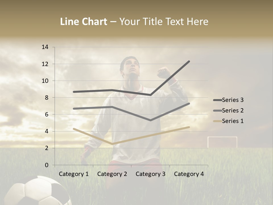 Sunset Sport Run PowerPoint Template