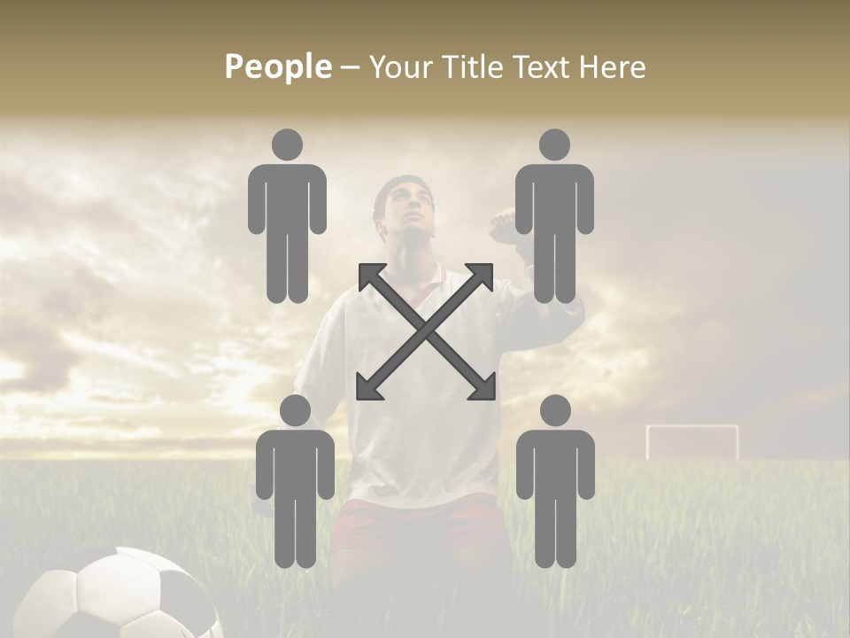 Sunset Sport Run PowerPoint Template