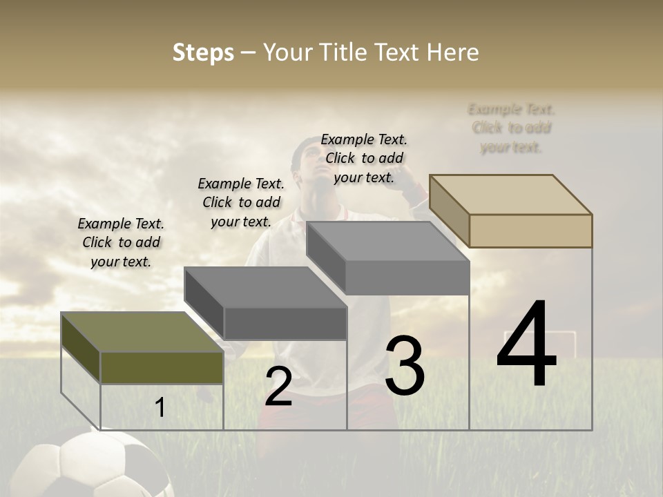 Sunset Sport Run PowerPoint Template