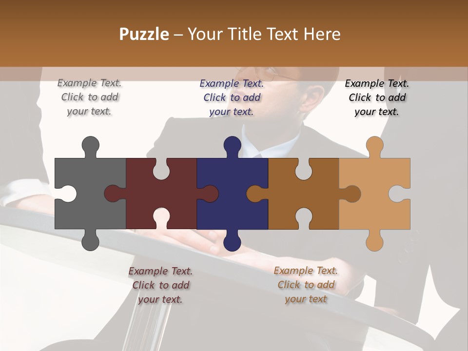 Professional Person Employee PowerPoint Template