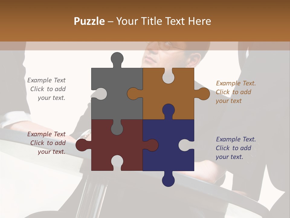 Professional Person Employee PowerPoint Template