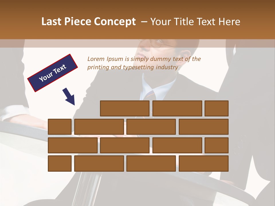 Professional Person Employee PowerPoint Template