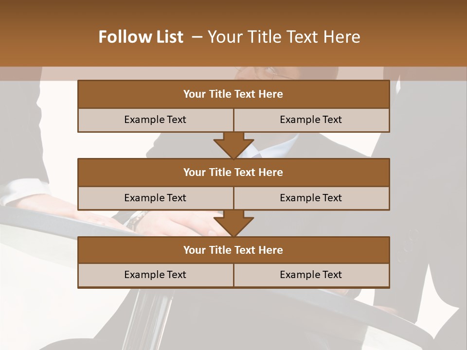 Professional Person Employee PowerPoint Template