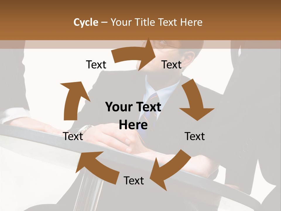 Professional Person Employee PowerPoint Template