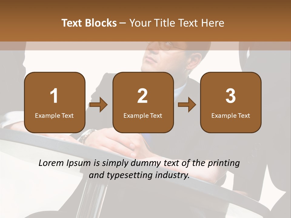 Professional Person Employee PowerPoint Template