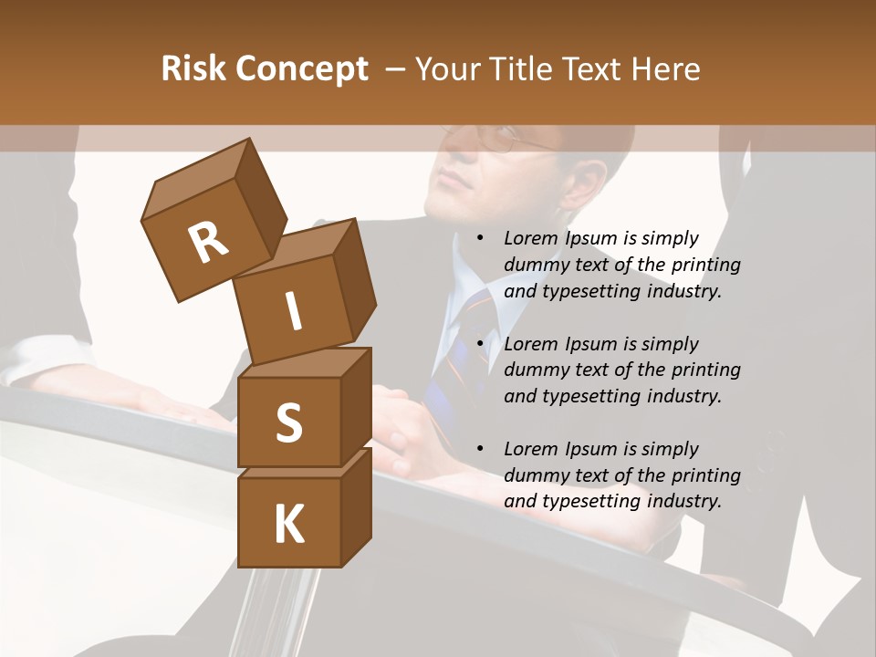 Professional Person Employee PowerPoint Template