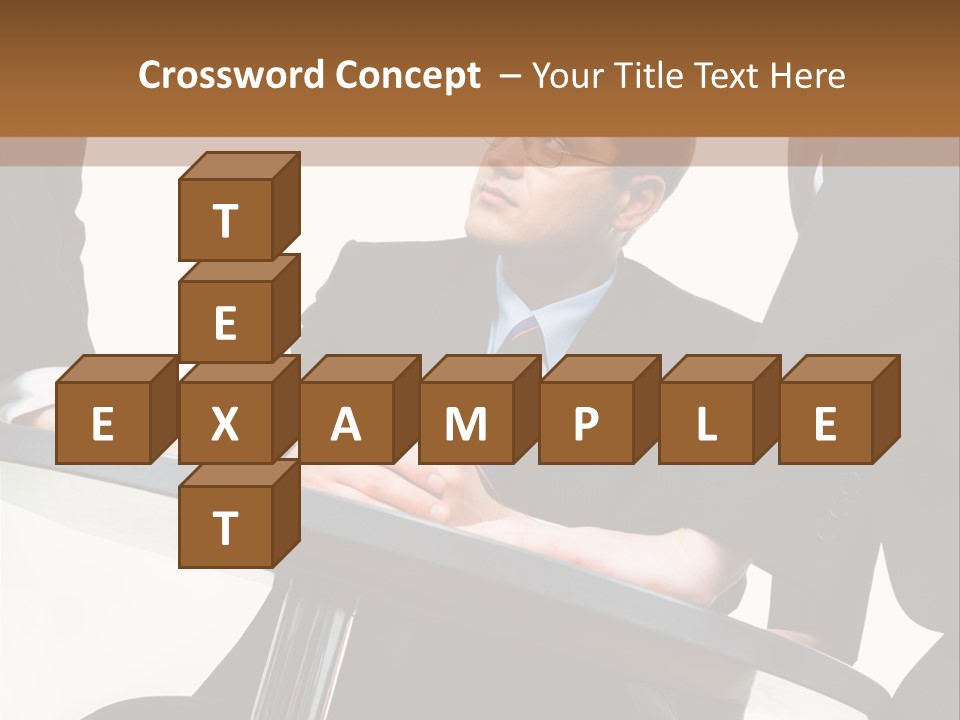 Professional Person Employee PowerPoint Template